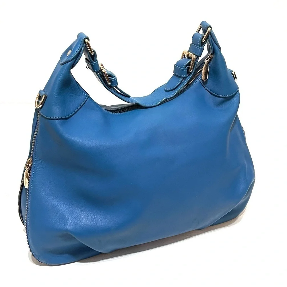 Polo Santa Roberta Woman Blue Hobo Shoulder Purse